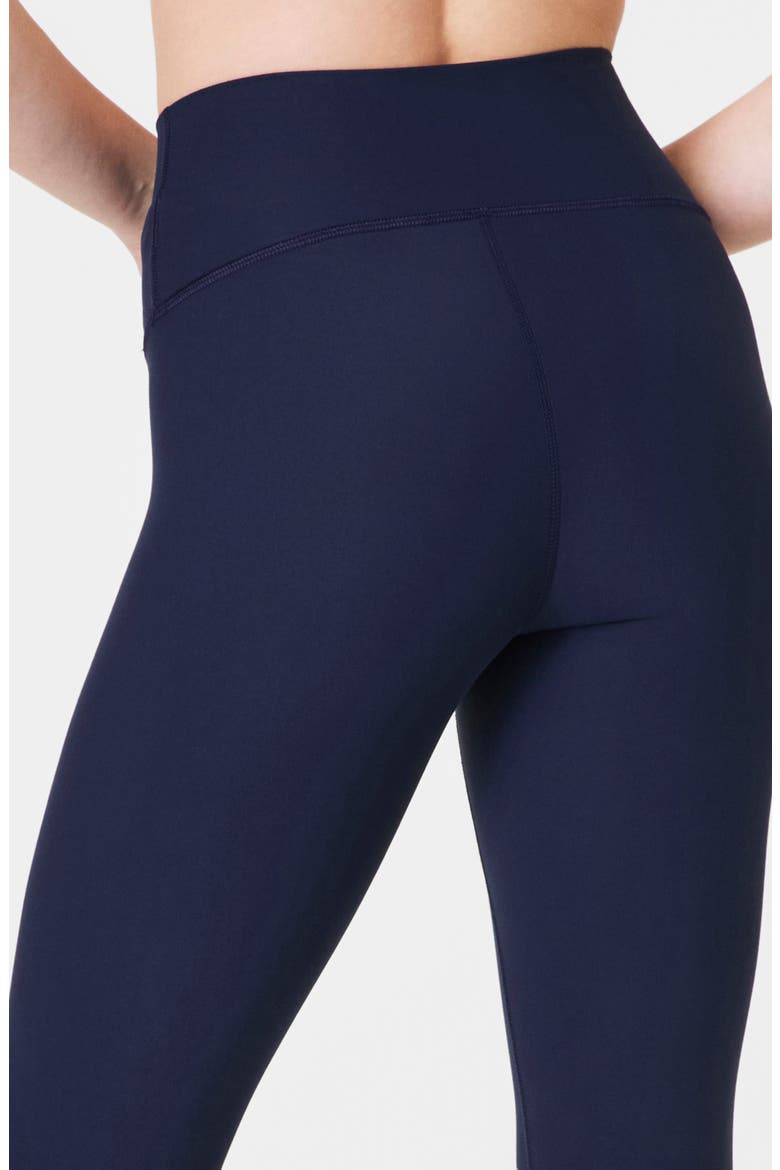 High Waist Leggings, Alternate, color, TIMELESS NAVY