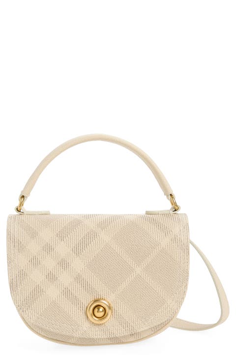 Highlands Coated Canvas Top Handle Bag