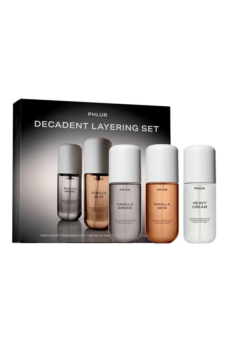 Decadent Body Mist Layering Set, Main, color, NO COLOR