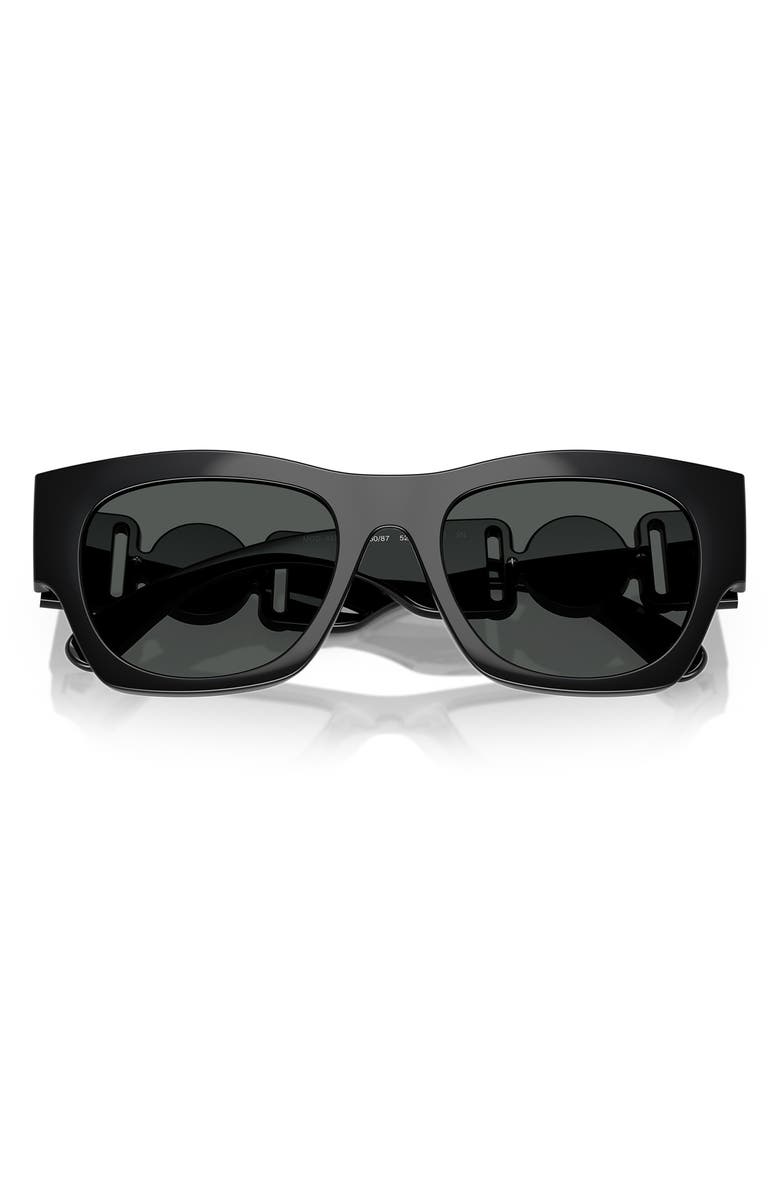 Versace 52mm Pillow Sunglasses, Alternate, color, 