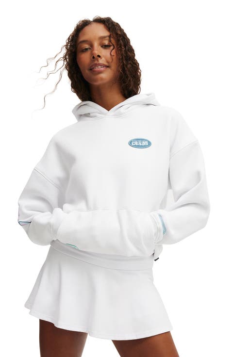 Women's Active Plush Premium Graphic Hoodie