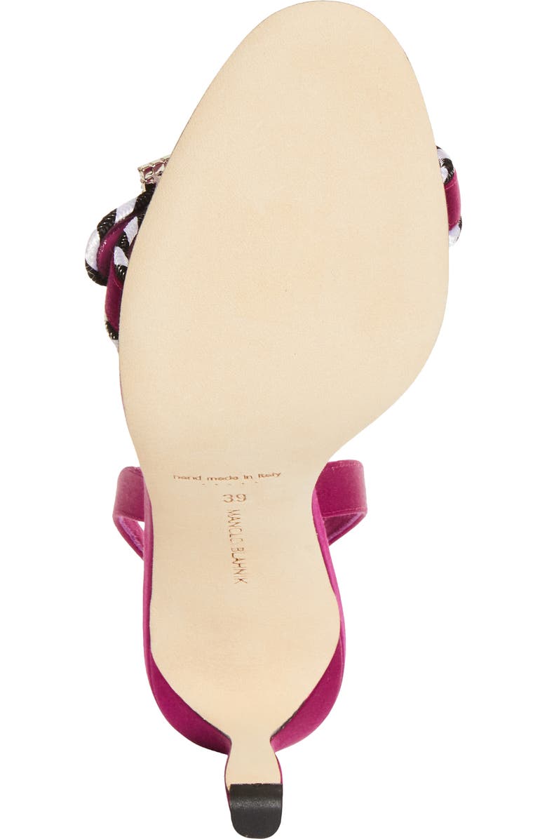 Manolo Blahnik Sumbasan Buckle Slingback Sandal, Alternate, color,