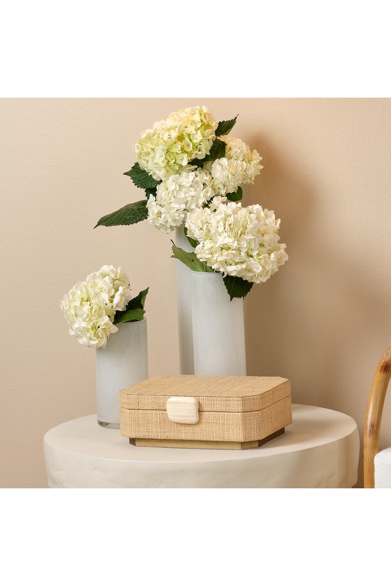 Eden Raffia Decorative Box, Alternate, color, Natural