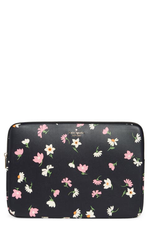 madison floral waltz laptop sleeve