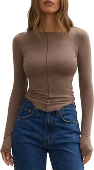 Bayse Anisa Long Sleeve Top