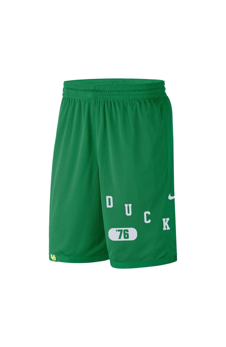 Nike Men's Nike Green Oregon Ducks Wordmark Performance Shorts, Alternate, color,