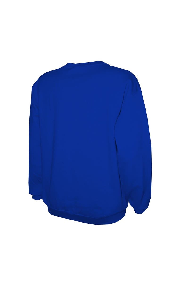 STITCHES Men's Stitches Royal Kansas City Royals Pullover Sweatshirt, Alternate, color, Royal