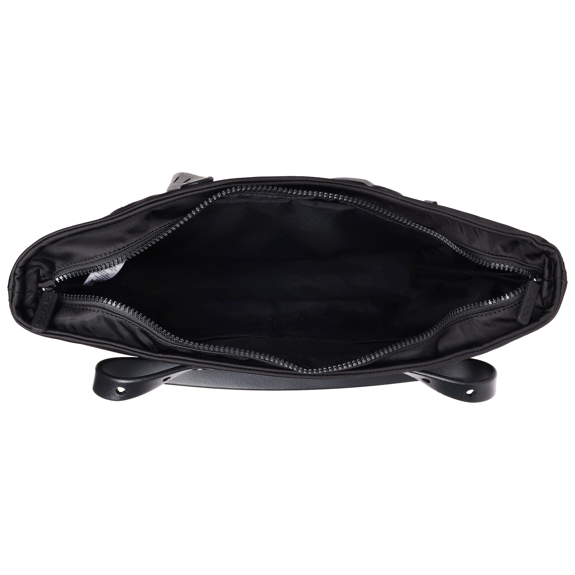 CROCS Large Tote with Pockets, Alternate, color, Black