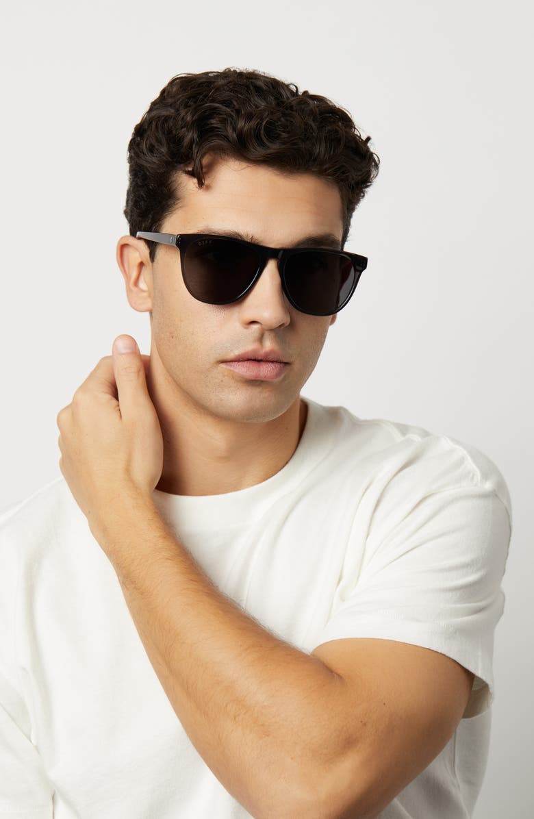 DIFF Darren 55mm Polarized Square Sunglasses, Alternate, color, 