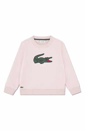 Kids' Piqué Appliqué Crewneck Sweatshirt