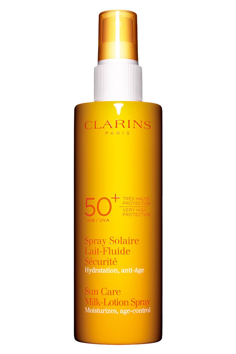 Sun Care Milk-Lotion Spray SPF 50+, Main, color, NO COLOR