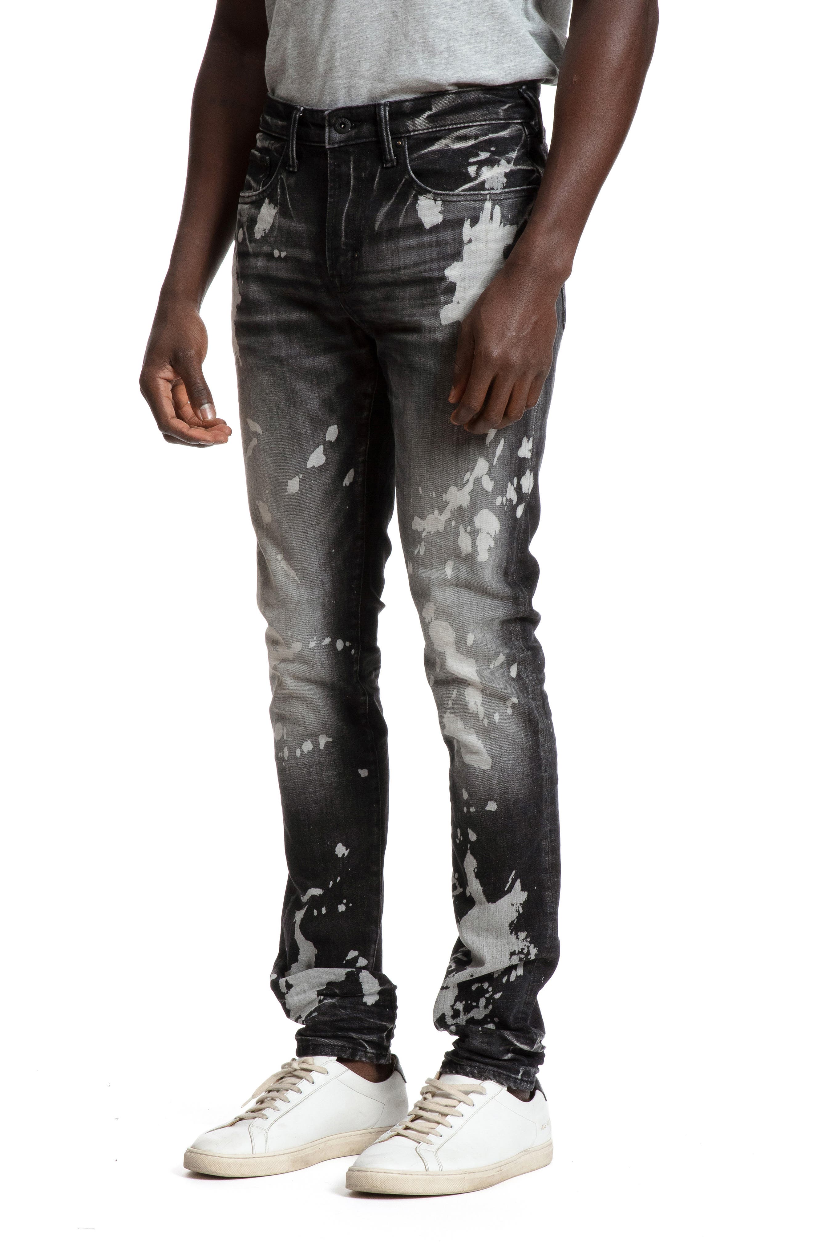 PRPS KIiloparsec Paint Splatter Skinny Fit Jeans (Men) | Nordstrom