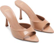 MANGO Pointed Toe Slide Sandal