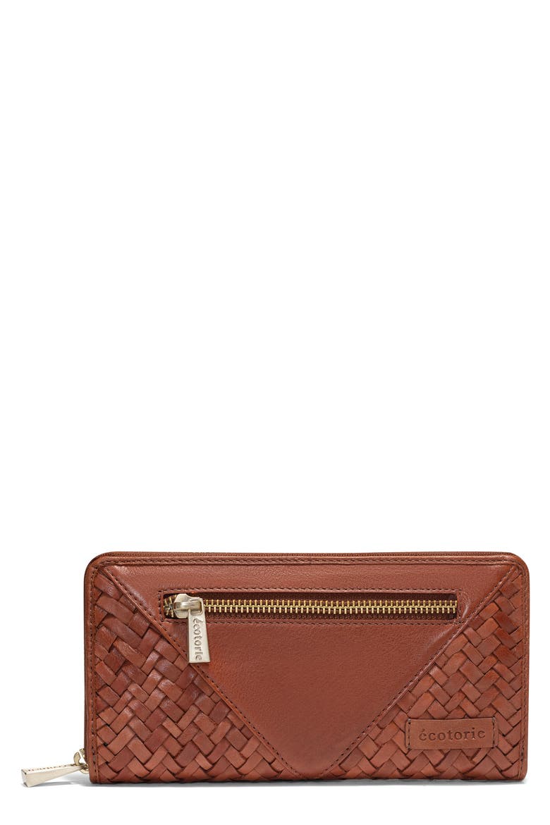 Longview Leather Wallet, Alternate, color, BRANDY