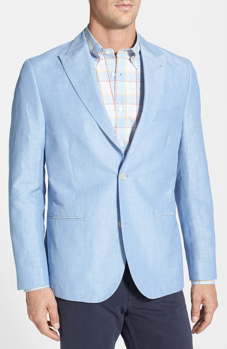 FLYNT Regular Fit Linen & Cotton Sportcoat, Main, color,