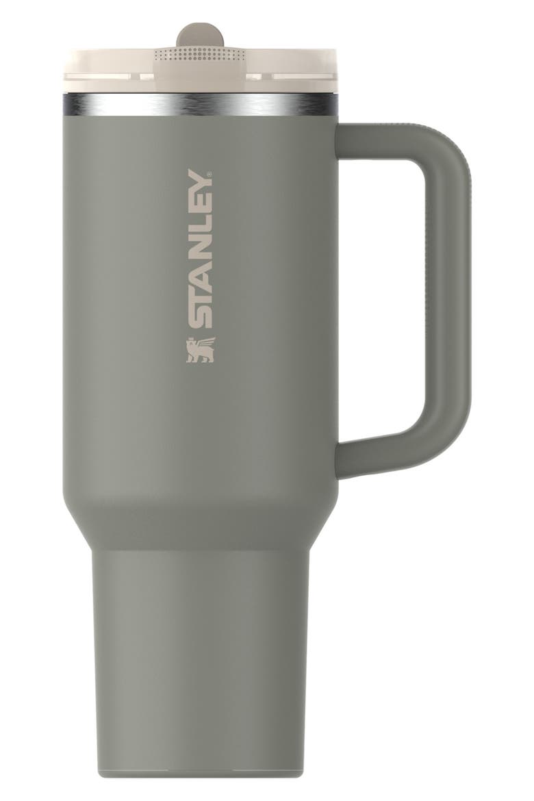 The Quencher ProTour Flip Straw 40-Ounce Tumbler, Main, color, SAGE GREY