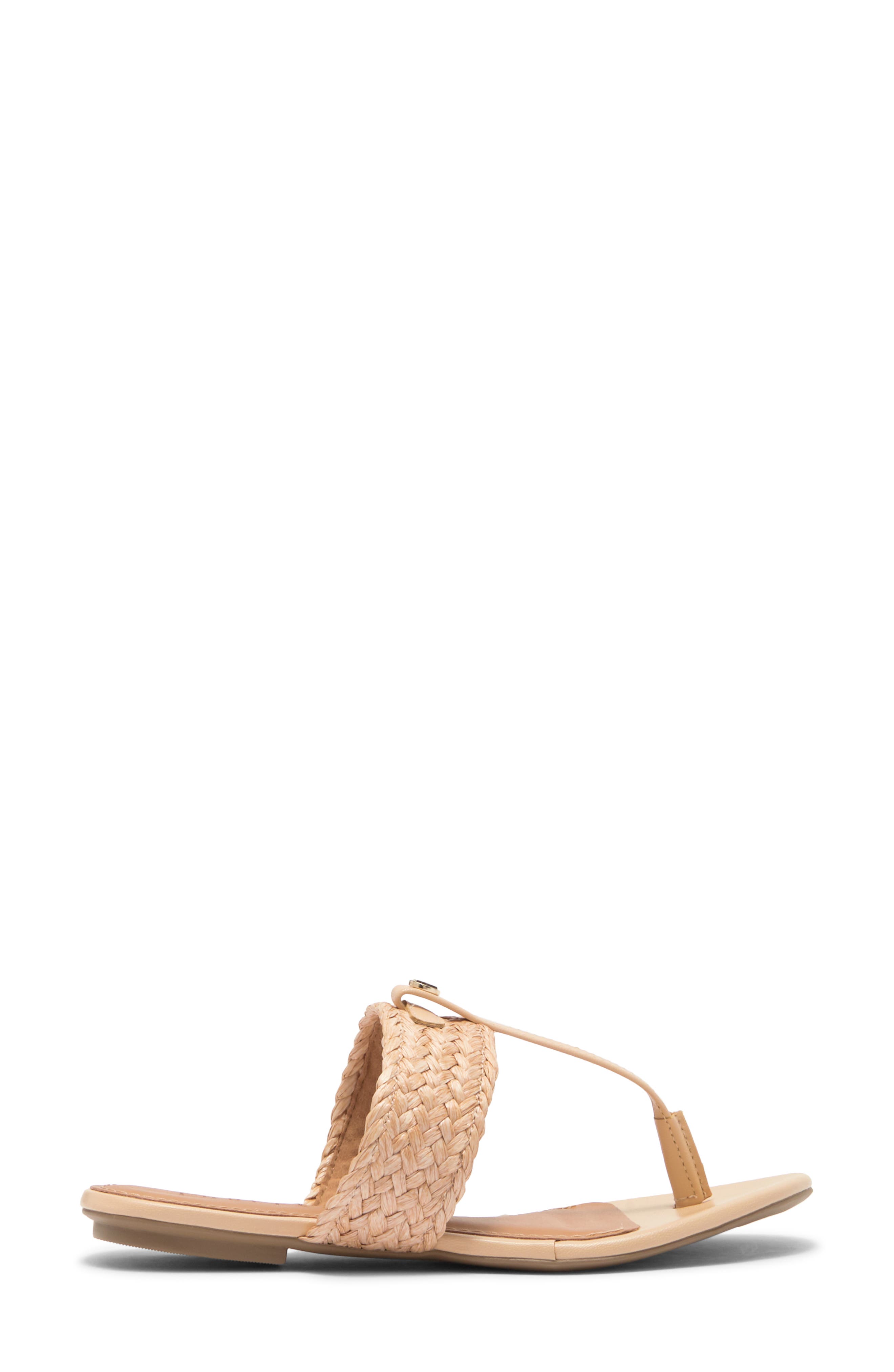 OFFLINE Woven Thong Flat Sandal, Alternate, color, 