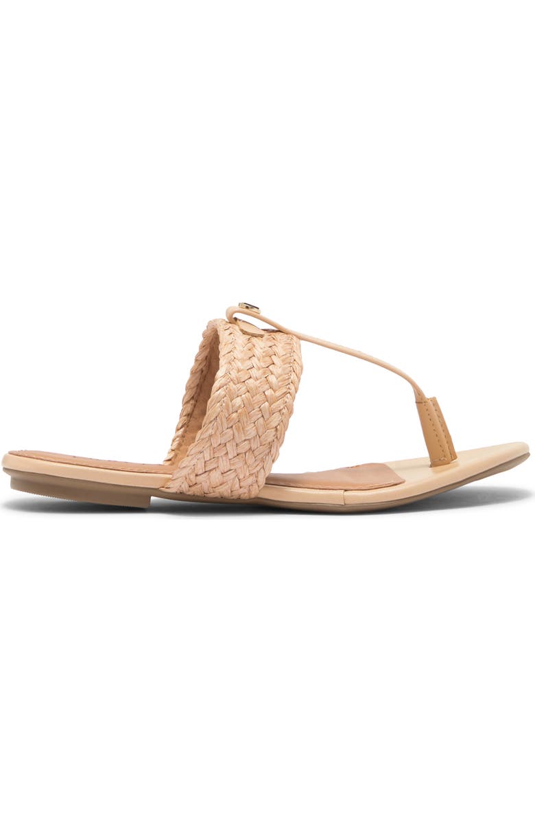 OFFLINE Woven Thong Flat Sandal, Alternate, color,