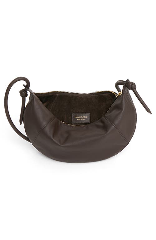Mansur Gavriel Fortuna Leather Hobo Bag