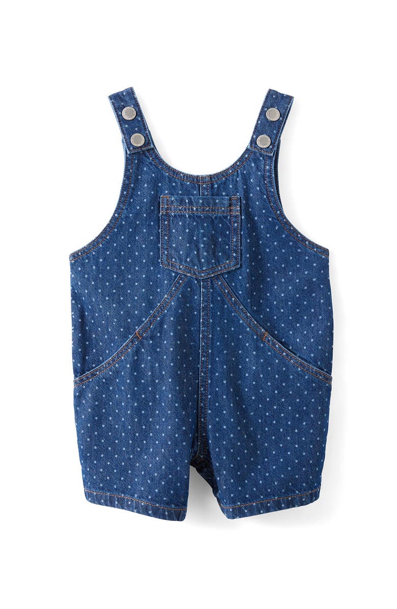 Cotton On Kids Aspen Denim Shortall, Main, color, Cable Beach Wash Spot Laser