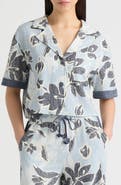 NVLT Notch Collar Button Front Shirt