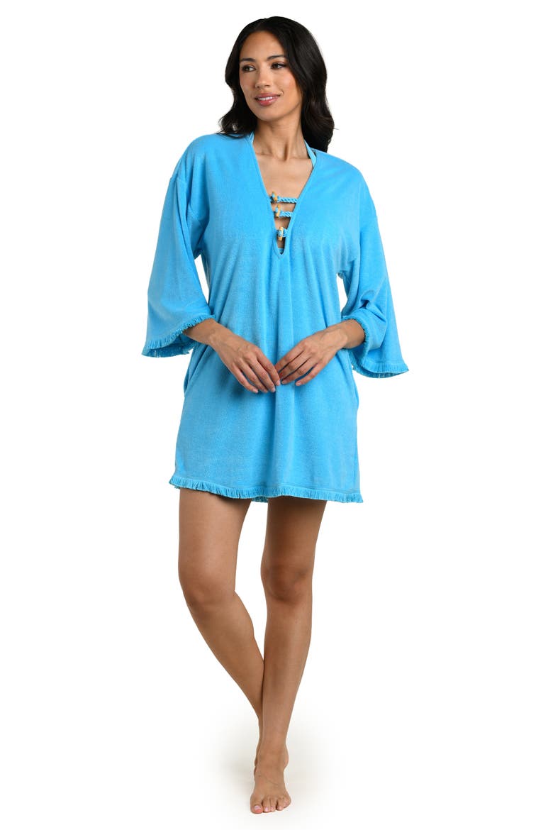 Wild Nomad Cover-Up Dress, Alternate, color, SKY