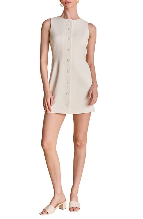 Button Front Minidress