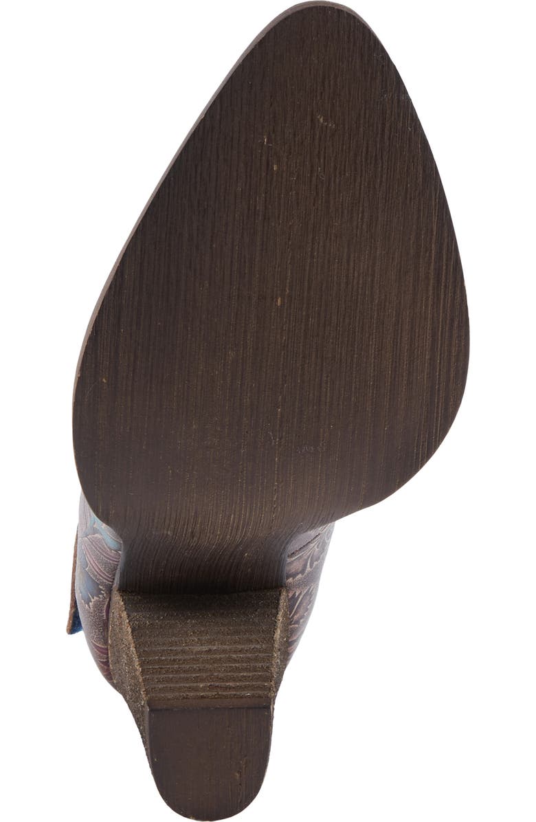 L'Artiste by Spring Step Foxglove Ankle Strap Pump, Alternate, color, Chocolate Multi