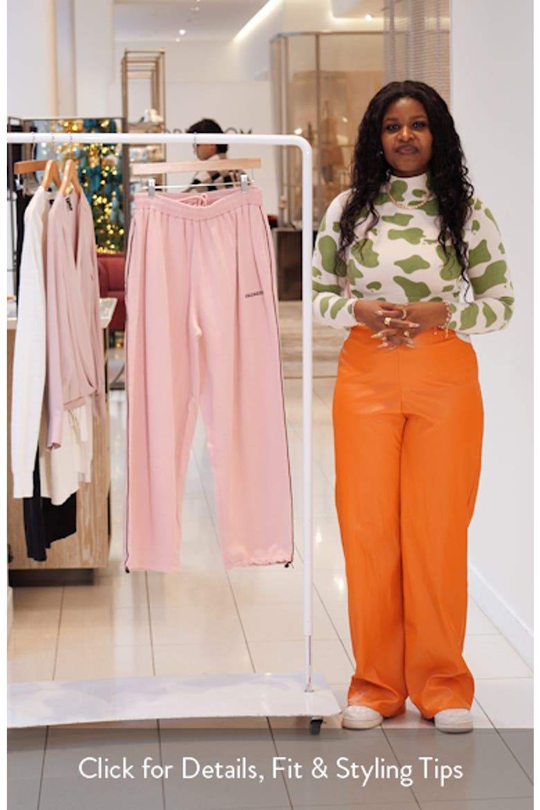 パンツ igusa 193 Lo-fi girl cotton sweatpants Harri Cotton Wide Leg Sweatpants (Women) | Nordstrom