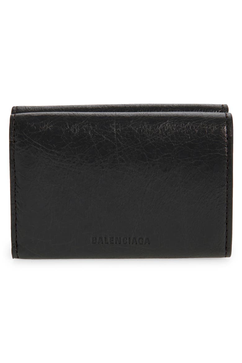 Le City Leather Card Case, Alternate, color, BLACK