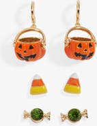 Alex and Ani 'Trick or Treat' Earring Set of 3