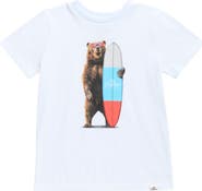Kid Dangerous Kids' Grizzly Surfer Graphic T-Shirt