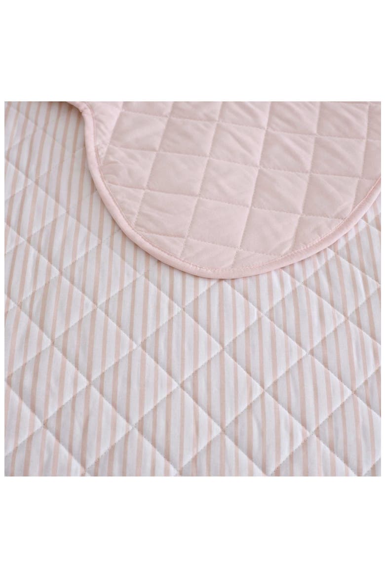Kingston Quilt Set, Alternate, color, WHITE/ POW ROSE