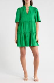 SUGARLIPS Gibson Dixie Tiered Cotton Dress
