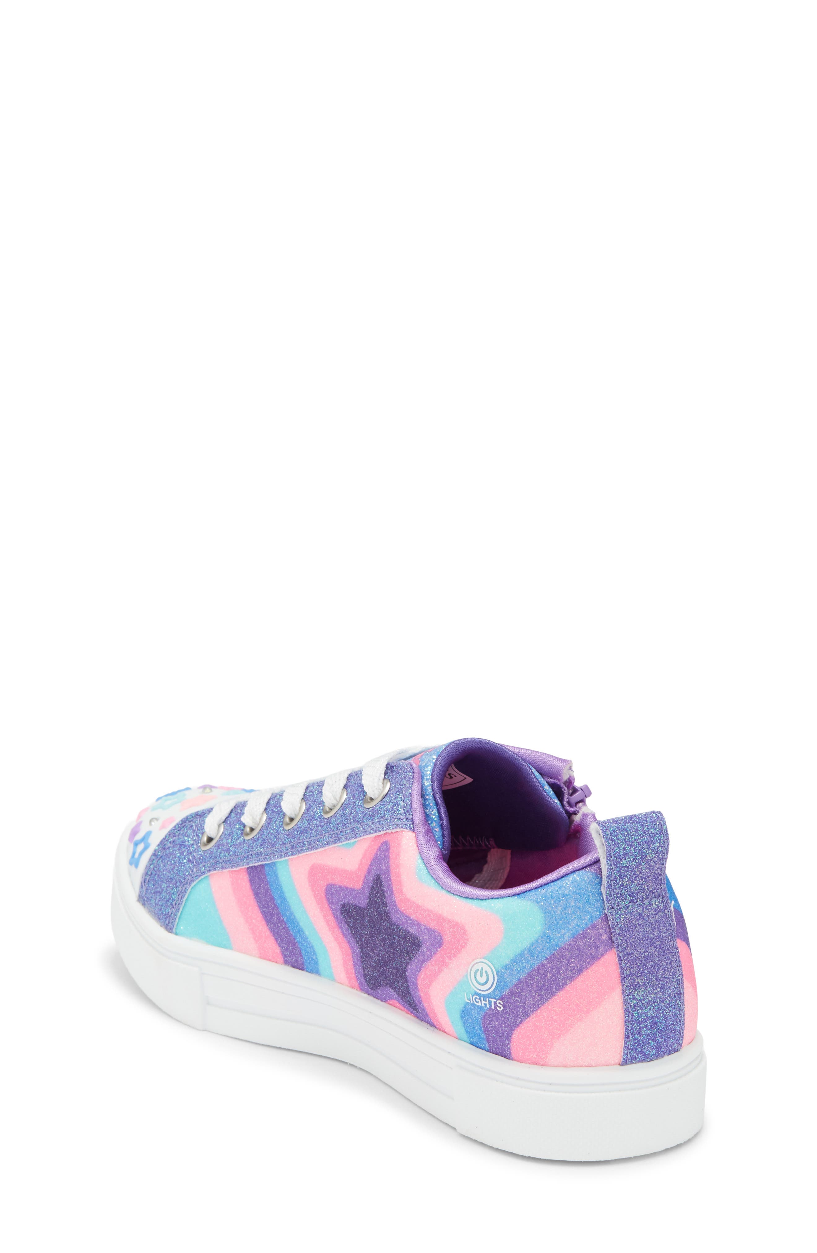 Kids' Twinkle Sparks - Cosmic Burst Light-Up Sneaker, Alternate, color, NVMT