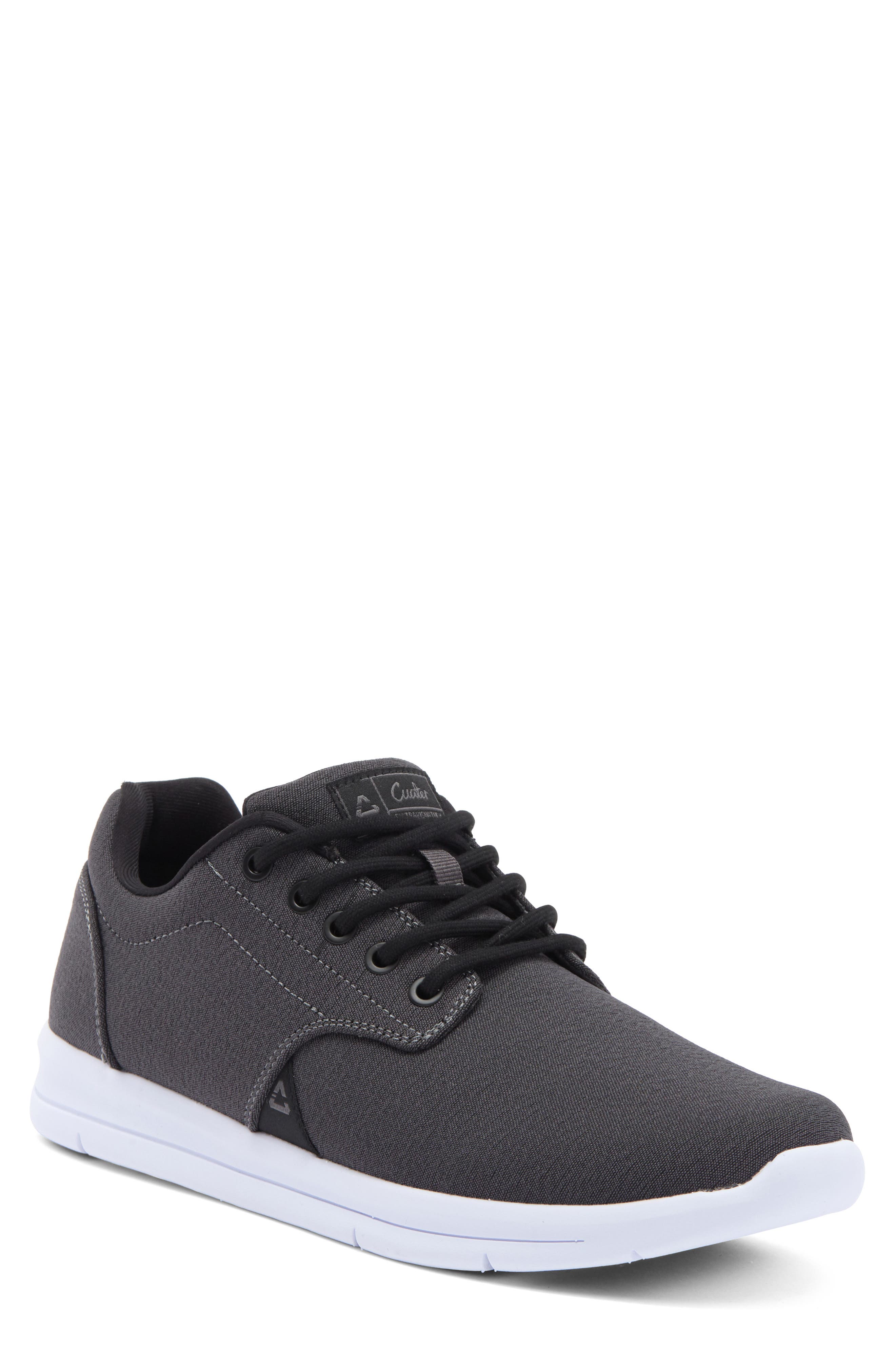 The Daily Sneaker, Main, color, HEATHER DARK GREY