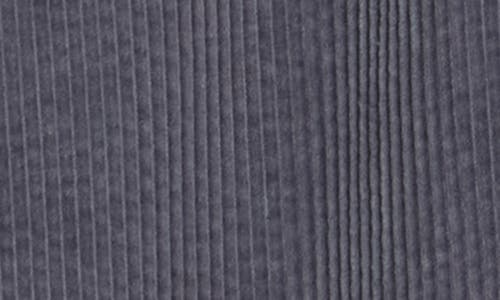 Quiksilver Bubble Cotton Corduroy Shirt Jacket In Gray