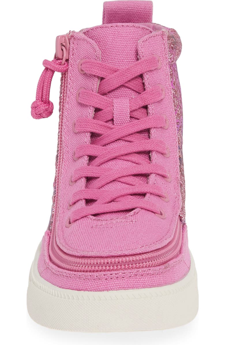 BILLY Footwear Kids' Classic High Top Sneaker, Alternate, color, Pink Print