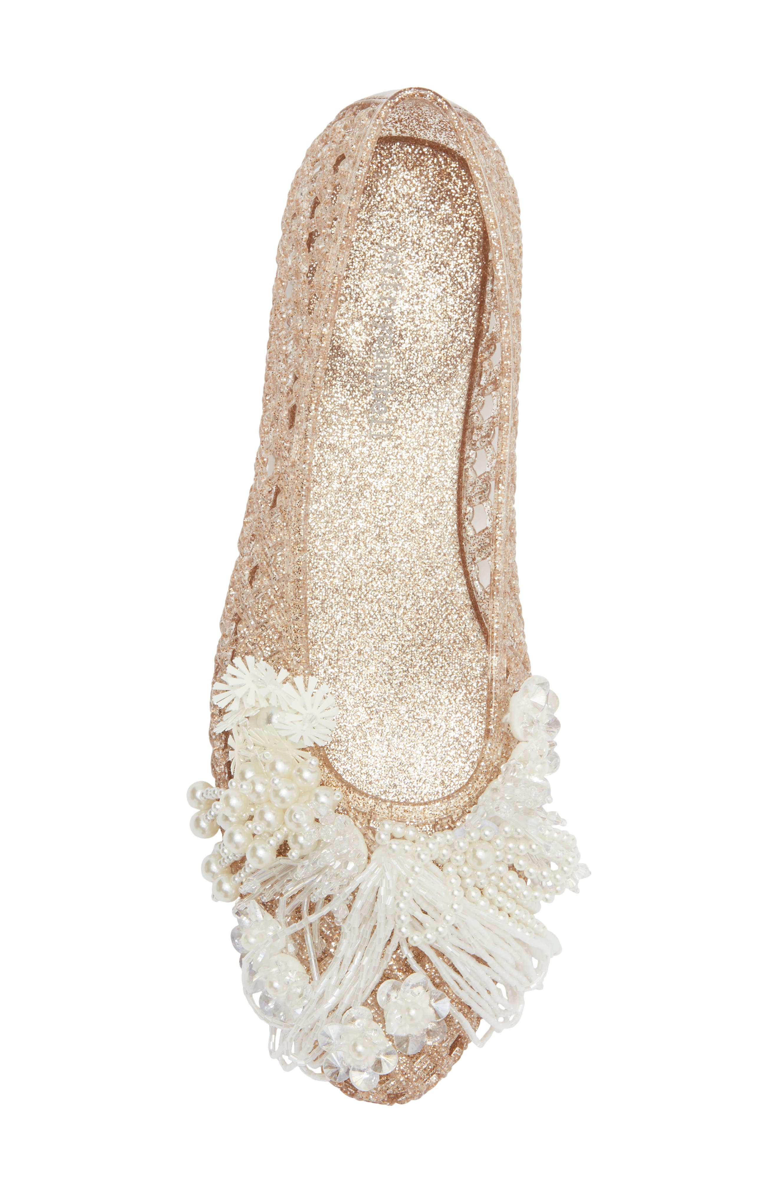 Whimzy Jelly Flat, Alternate, color, ROSEGOLD NATURAL PEARL