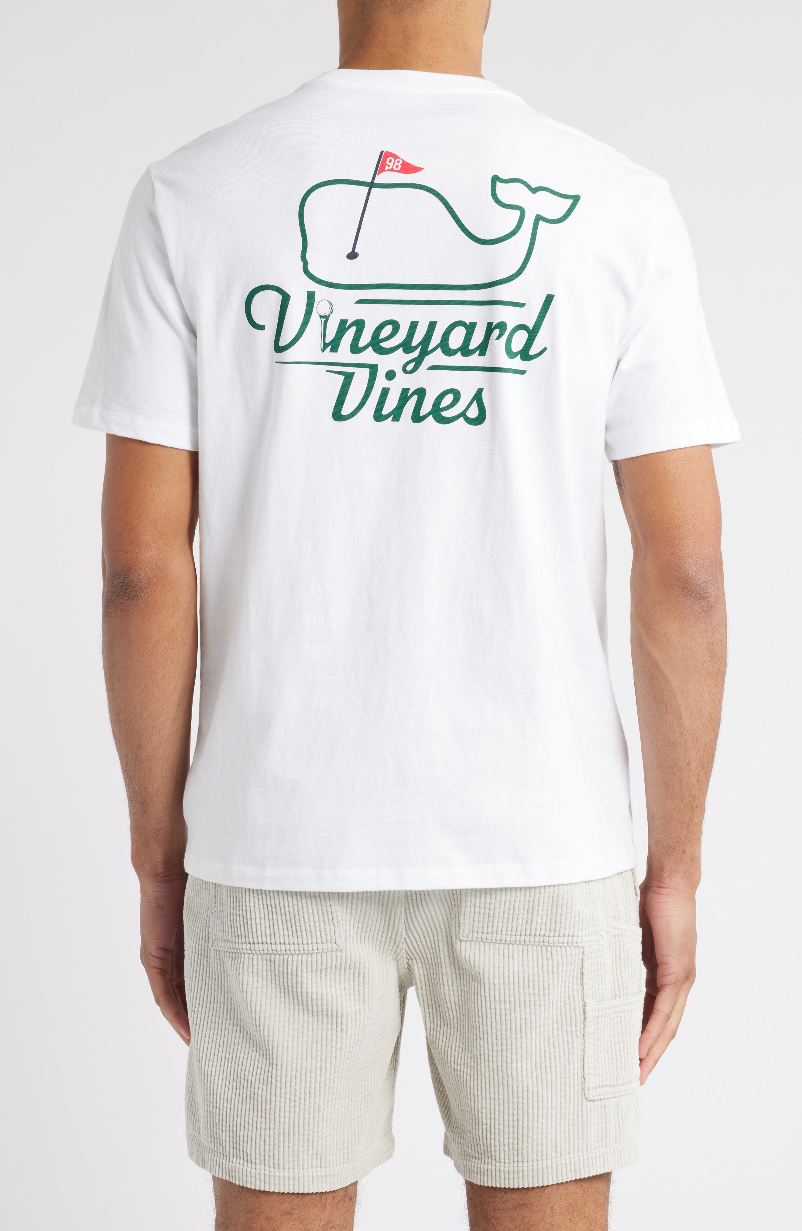 Golf Flag Cotton Graphic T-Shirt - image 2