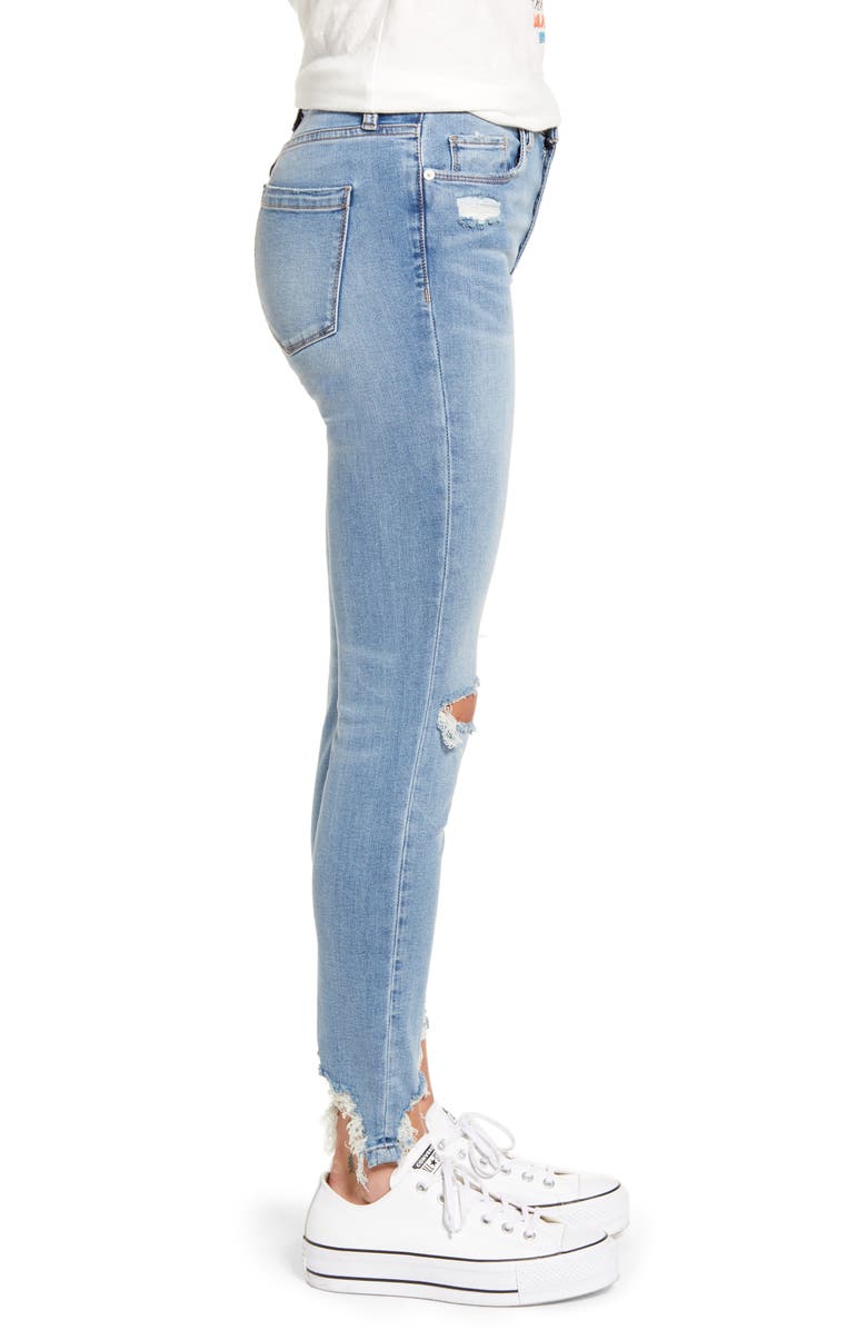 BLANKNYC The Bond Ripped Skinny Jeans, Alternate, color, 