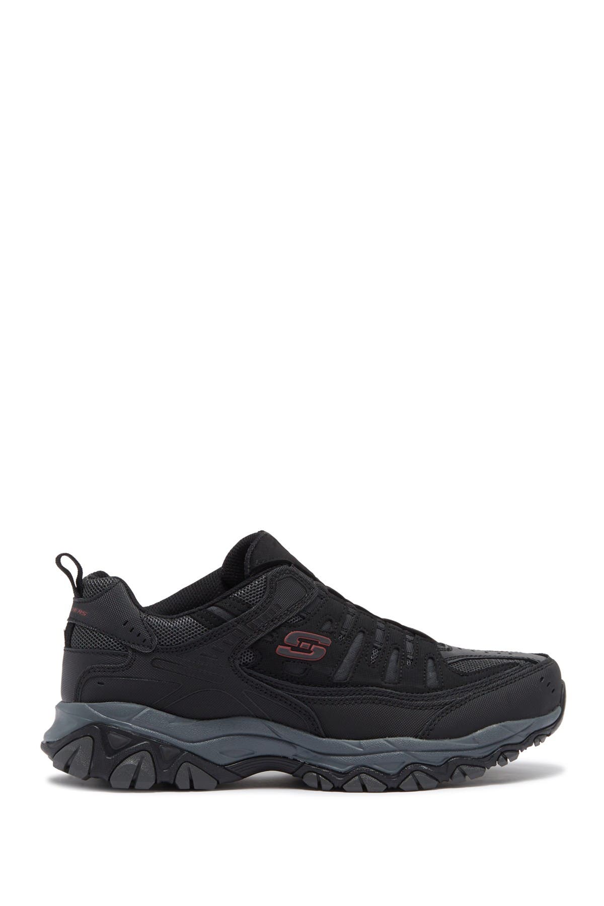 SKECHERS After Burn M. Fit Athletic Shoe, Alternate, color, Bkcc