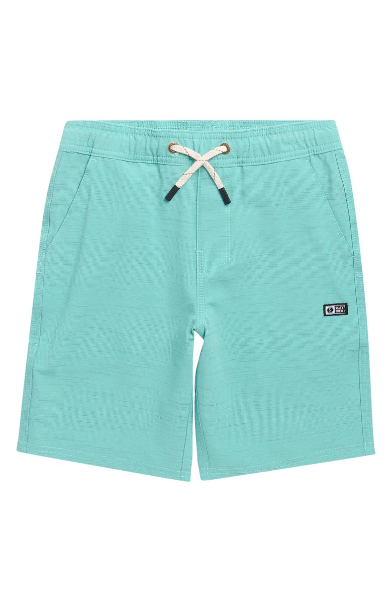 Salty Crew Kids' Drifter Hybrid Swim Trunks, Main, color, Seaside