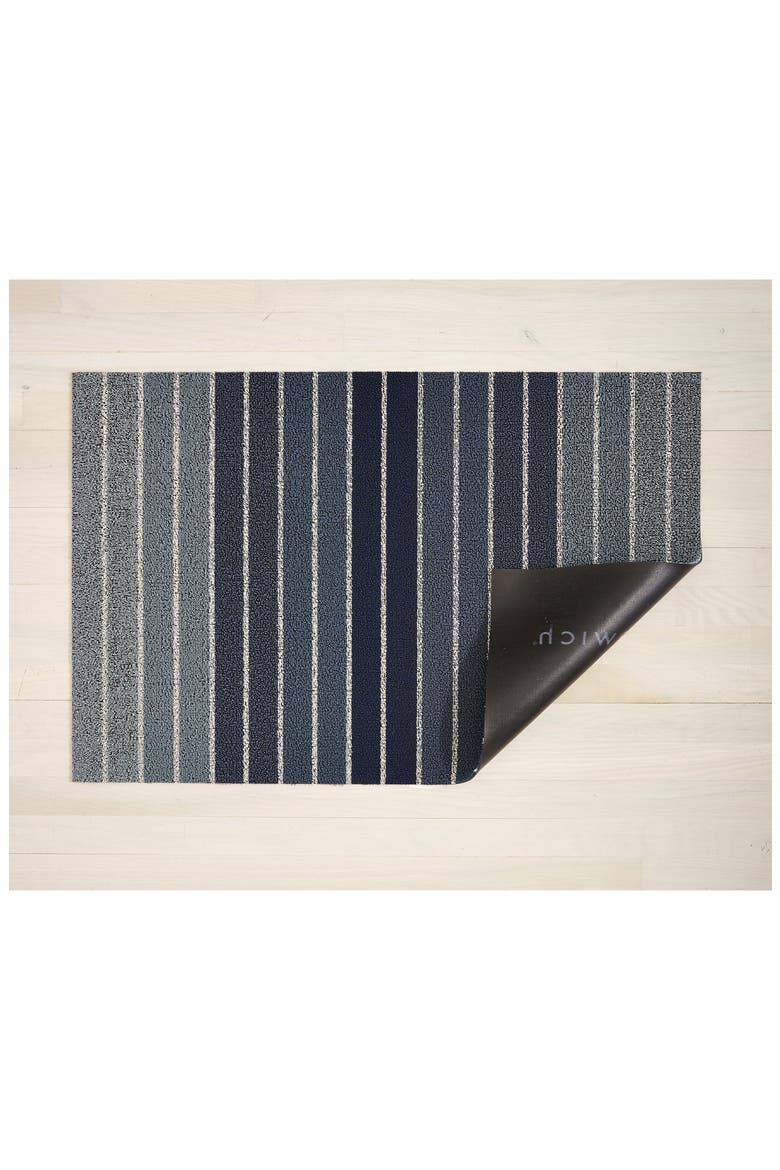 Block Stripe Indoor/Outdoor Doormat, Alternate, color, DENIM
