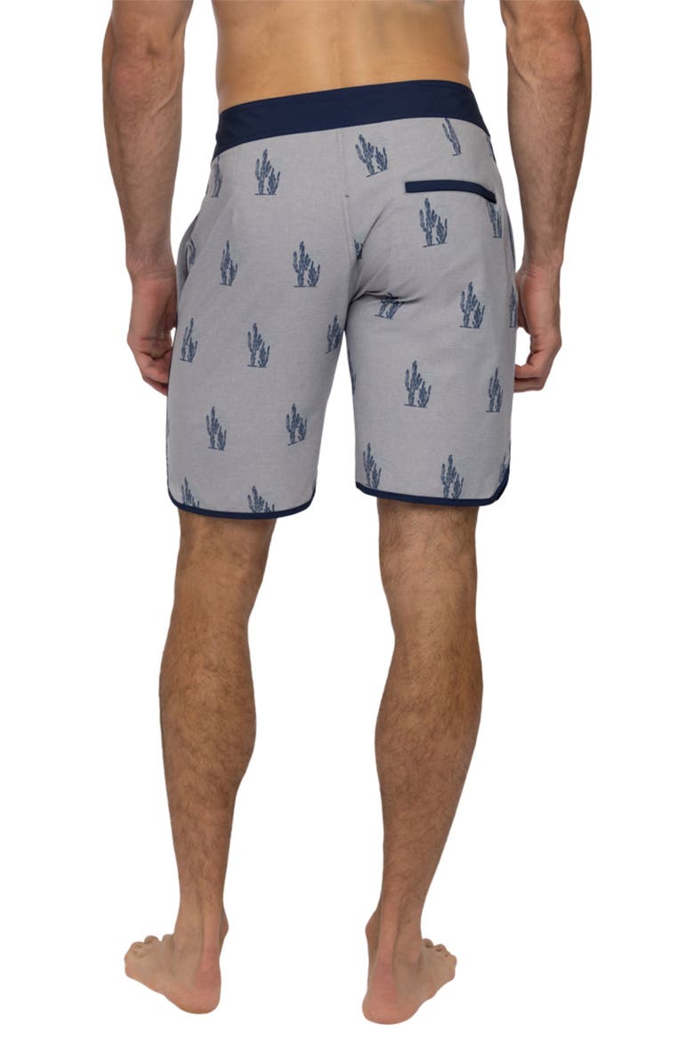 Sand in My Beer Swim Trunks, Alternate, color, HEATHER SLEET