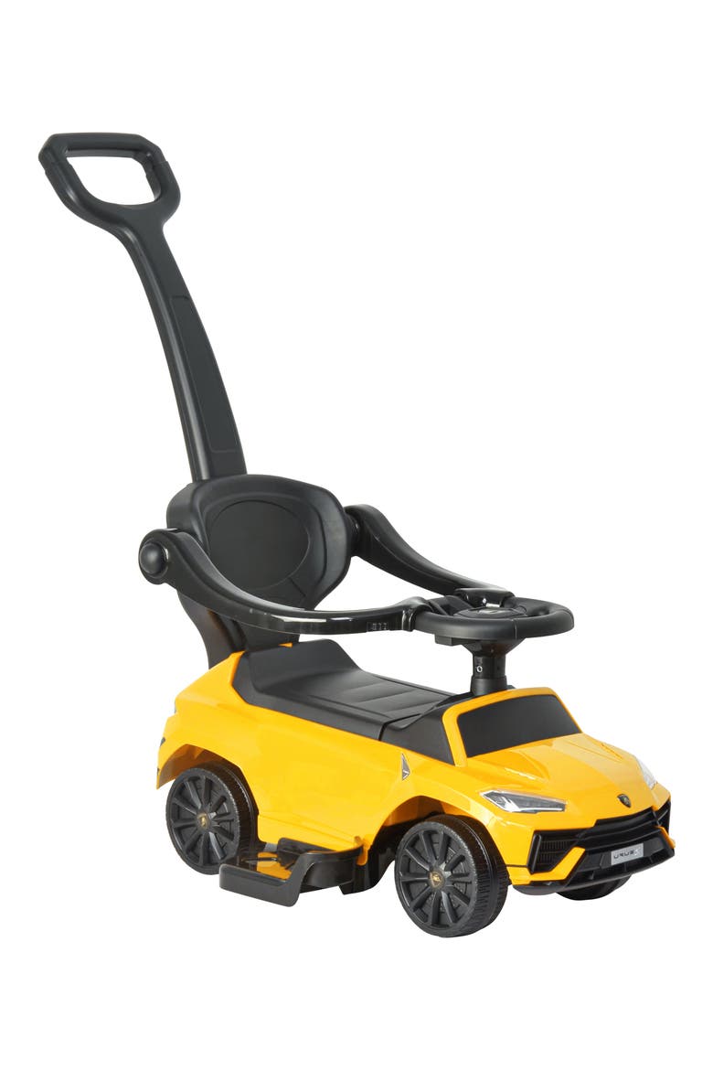 Lamborghini Urus 3-in-1 Push Car, Main, color, YELLOW