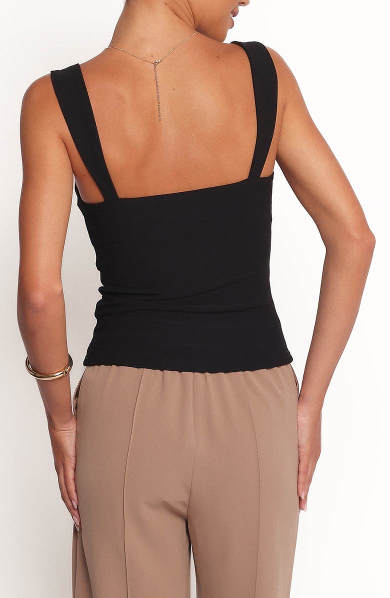 Petal & Pup Marley Bow Tank Top, Alternate, color, Black