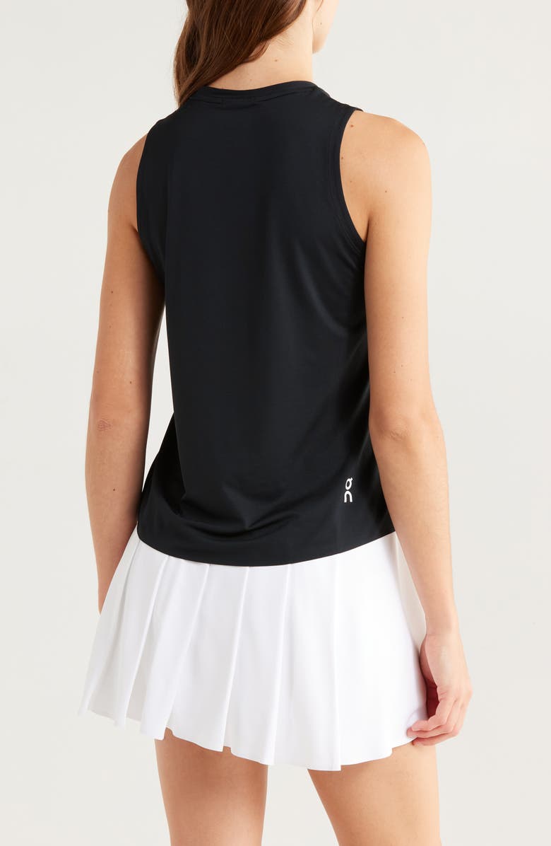 On Court Tank, Alternate, color, All Black