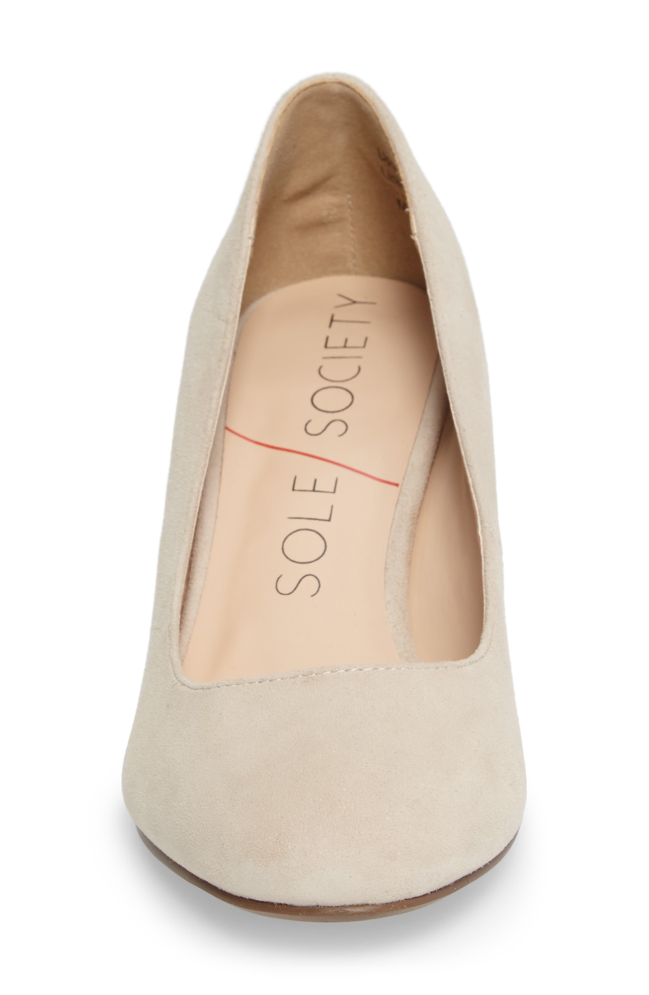 Sole Society Lola Block Heel Pump, Alternate, color, 