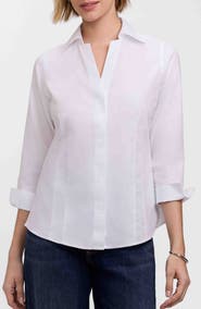 Foxcroft Taylor Fitted Non-Iron Shirt